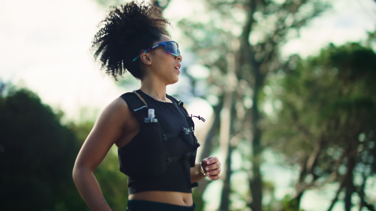 Woman Exercising Outdoors