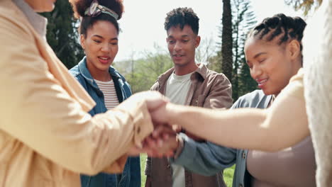 friends enjoying time together in a park