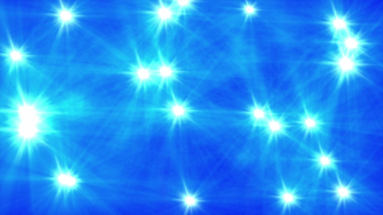 빛의 박이는 플래시 플레어를 조명합니다.