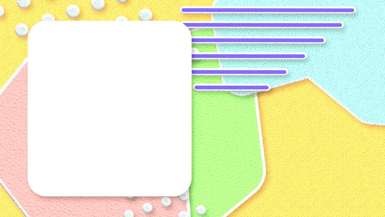 fondo animado abstracto con elementos y formas geométricas gráficas.