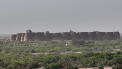 derawar fort, a large square fortress in ahmadpur east tehsil, punjab, pakistan