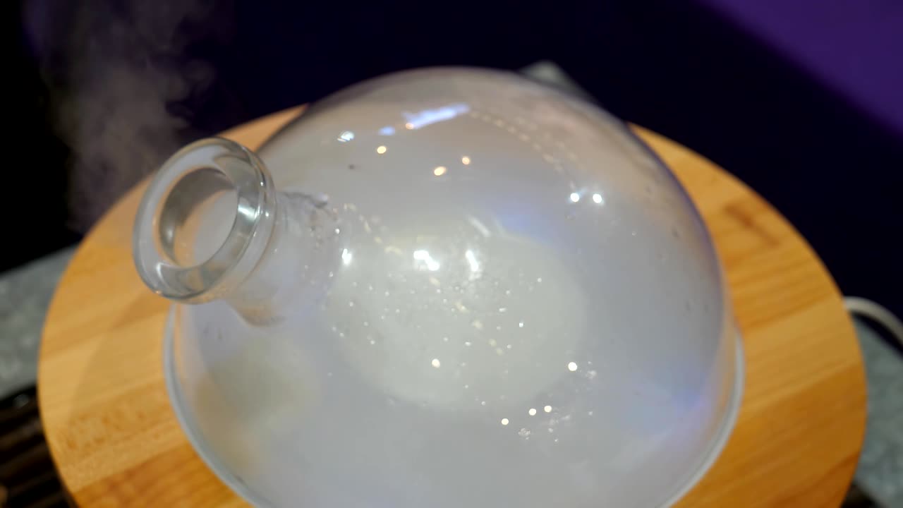 quemador eléctrico de incienso de vidrio