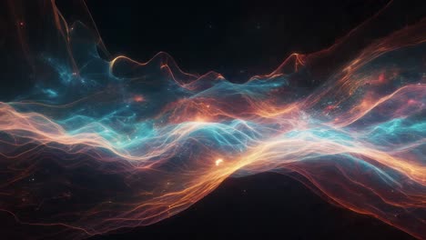 abstract cosmic nebula