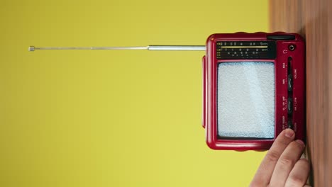 Retro Television with Radio