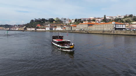 aerial midday look at porto’s urban fabric