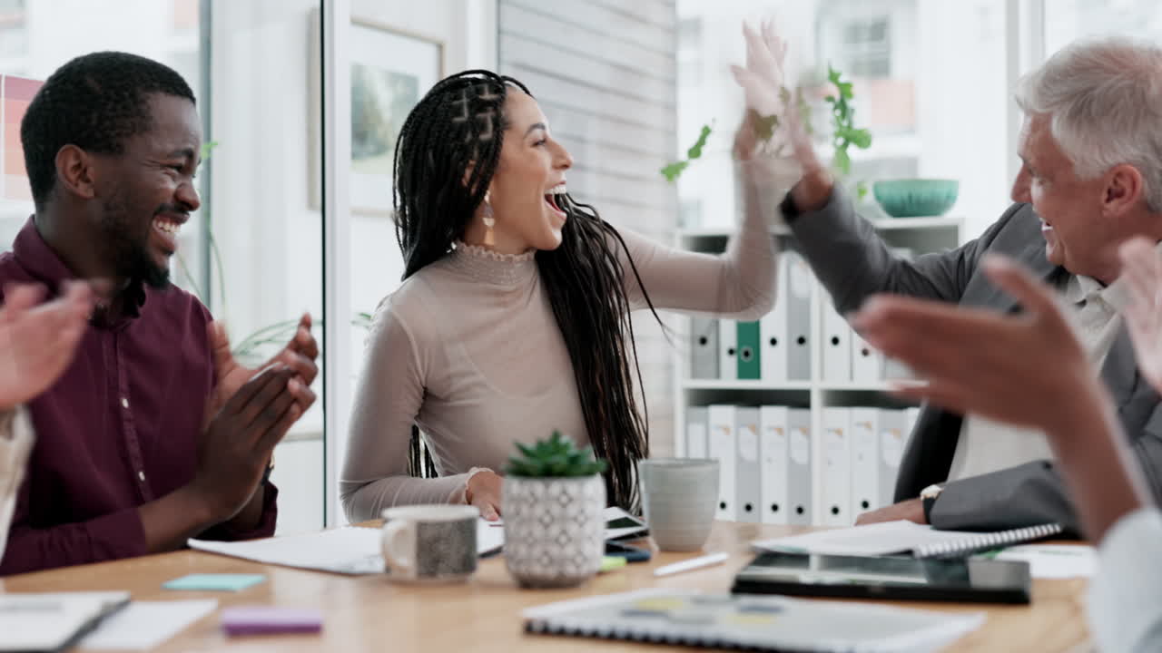Business people, fist bump