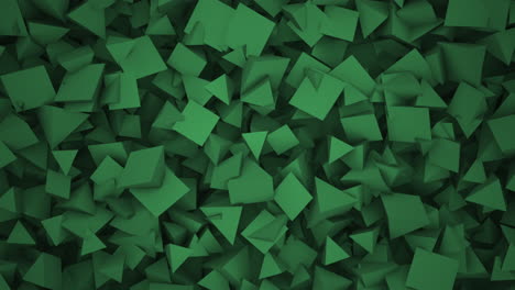 motion dark green triangles shapes 3