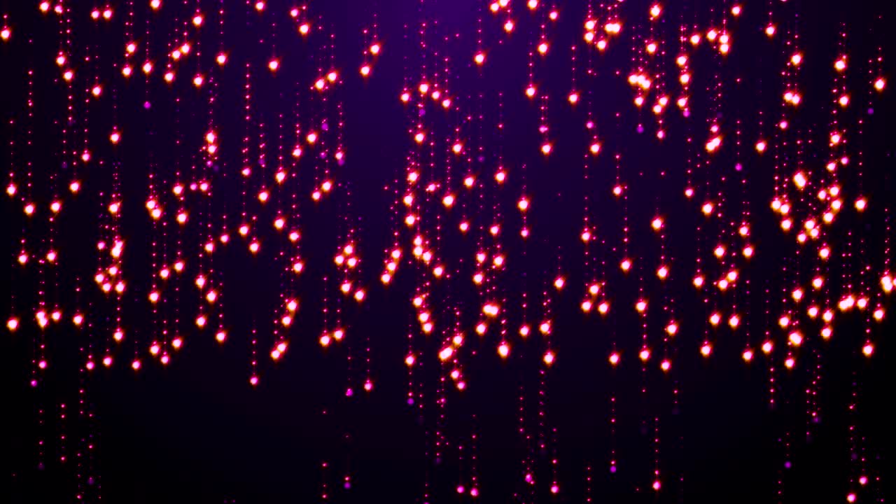 보라색 입자 반이는 화려한 비