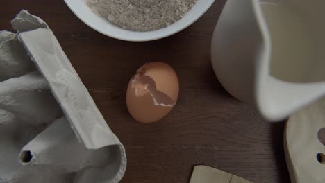 kitchen table details baking crepes special occasion tradition