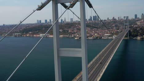 istanbul bosphorus bridge quarantine aerial view 6