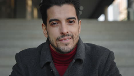 portrait of a man in a coat