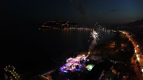 aerial view of alanya