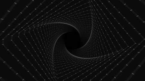 túnel espiral geométrico abstracto
