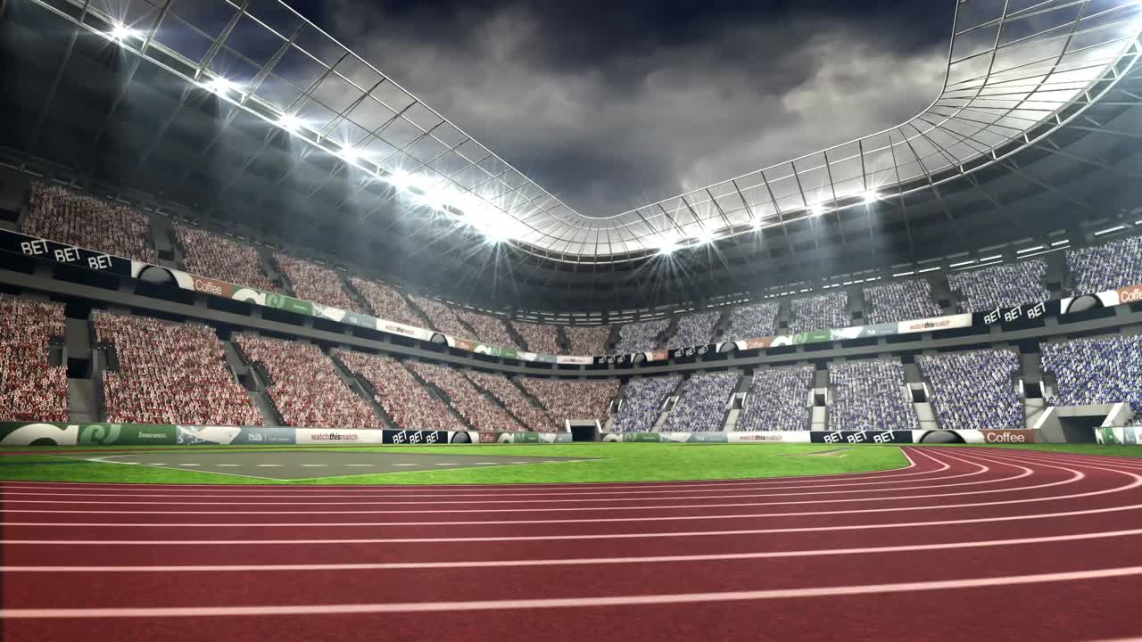 vista del estadio olímpico