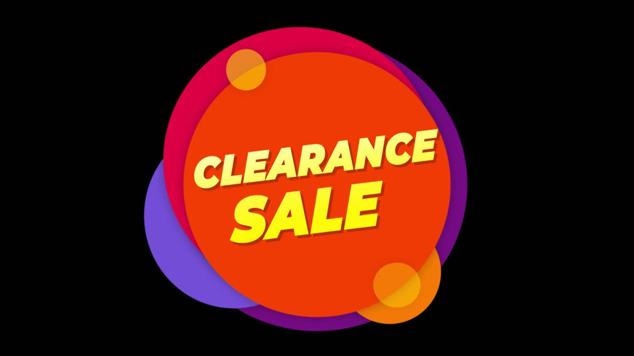 Clearance Sale Graphic Design