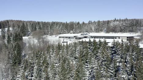 Luftaufnahmen-Vom-Harz-Nach-Einem-Heftigen-Schneesturm-Im-Winter-2021