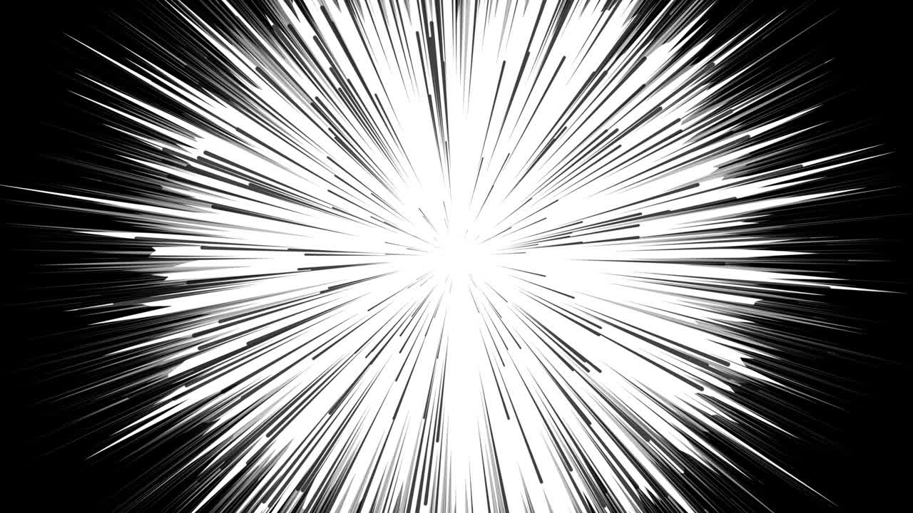 Manga Motion Lines Overlay