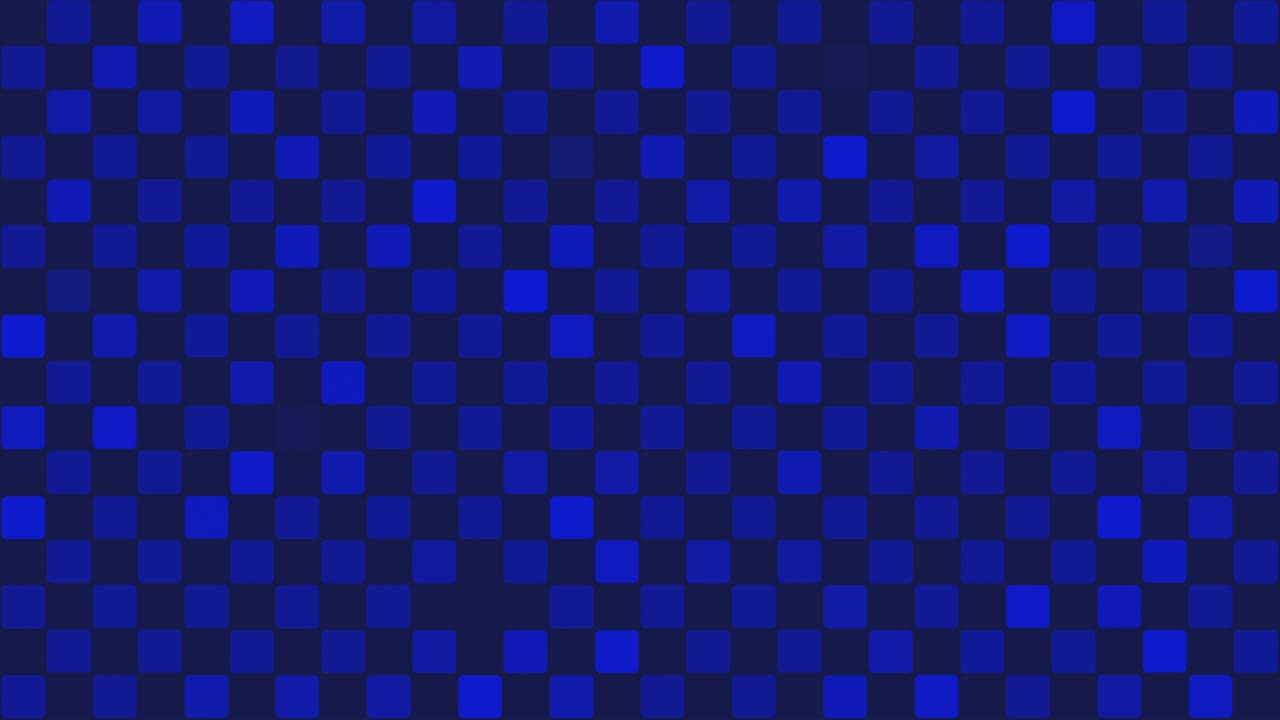 Abstract Blue Cubes Mosaic Pattern Background Graphic