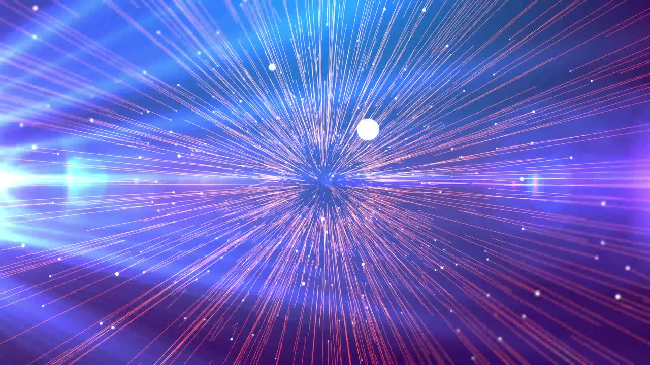 Light lens brightness leads to explosion of rays