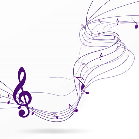 music notes background