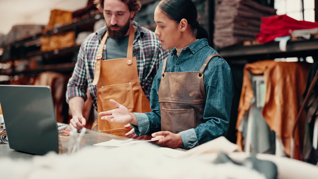 trabajo de cuero, paleta de colores