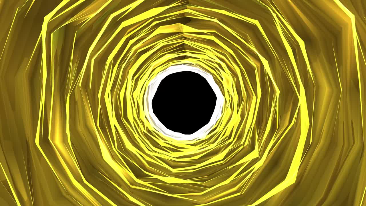 fondo de movimiento de túnel sin costuras 4k