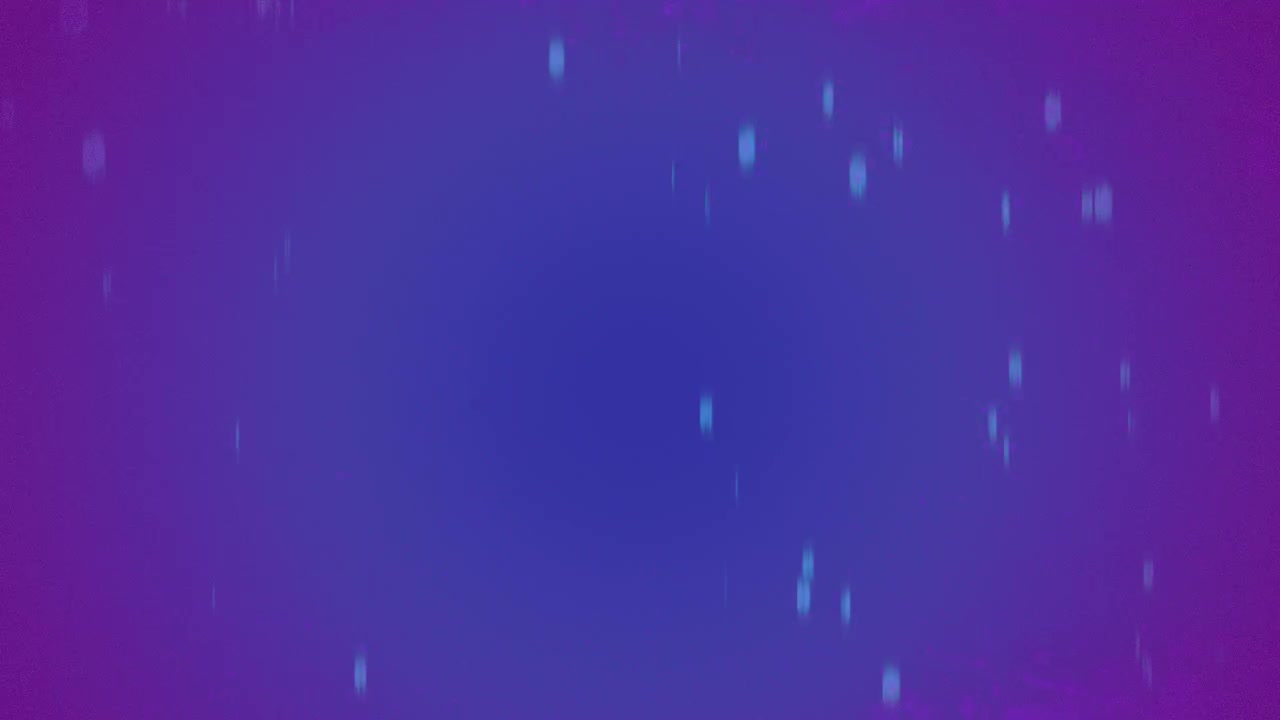 Misteriosa sfocatura viola e blu con macchie bianche