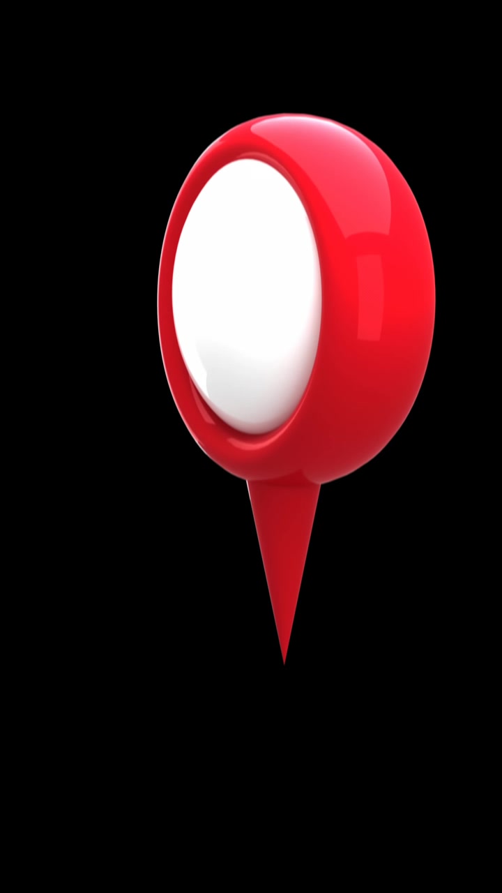 Map pin icon 4k