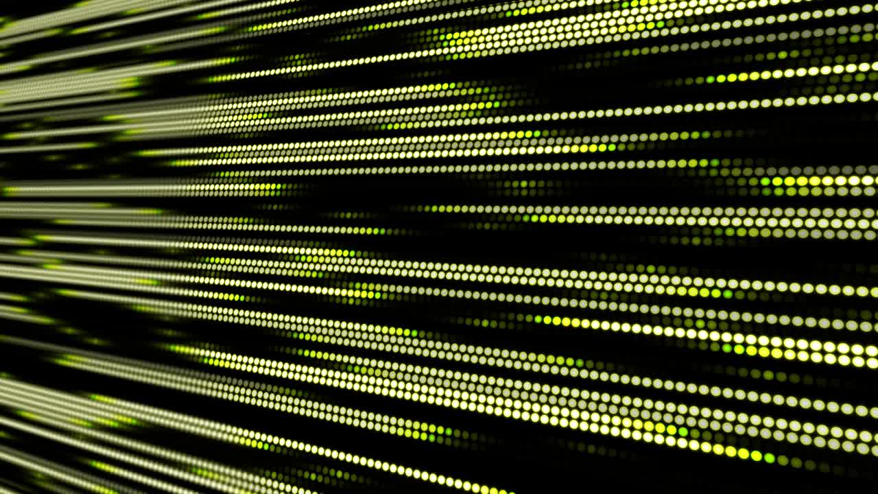 Dot animation Cyber line Motion graphics