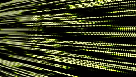 animación de puntos línea cibernética gráficos de movimiento