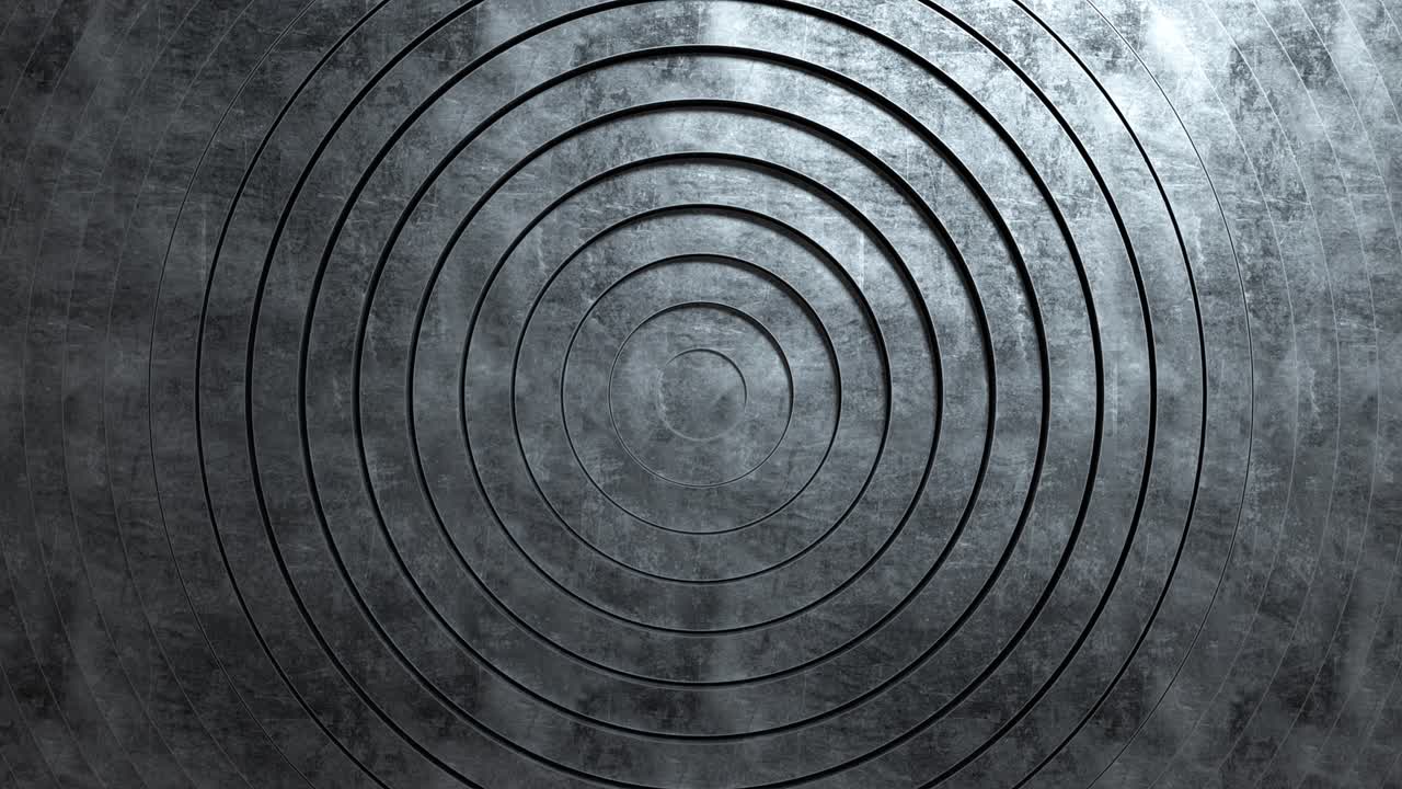 círculos concéntricos textura metálica