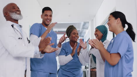 applause, healthcare teamwork