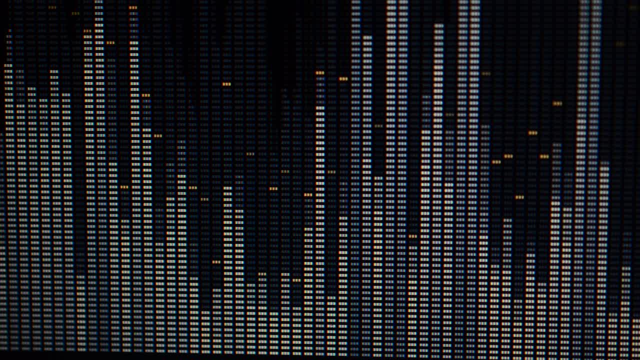 Sound schedule. Chart of a sound