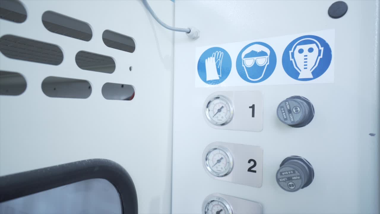 산업용 페인팅 장비 컨트롤 패널