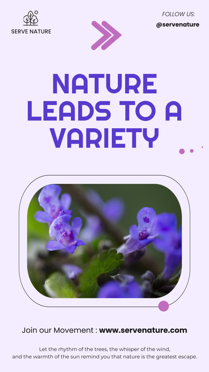 Nature's Variety and Beauty: A Call to Join the Serve Nature Movement