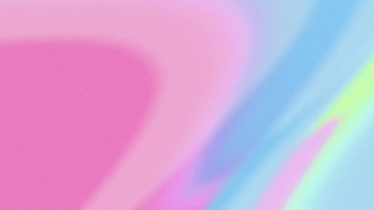 다채로운 파스텔 빛으로 테이프 릴의 애니메이션