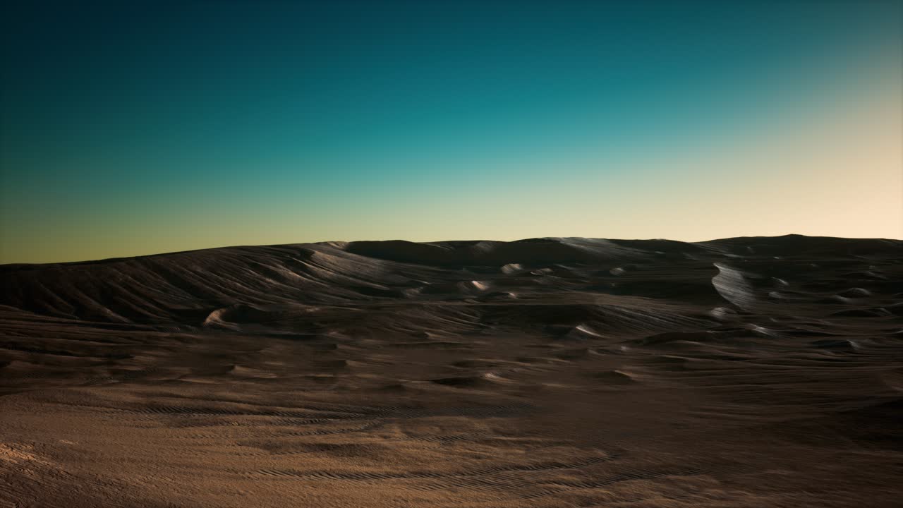 Bellissime dune di sabbia nel deserto del Sahara
