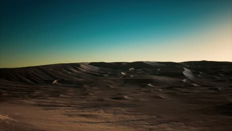 hermosas dunas de arena en el desierto del sáhara