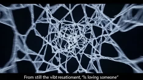 Mysterious Vibe and Spiderweb Imagery