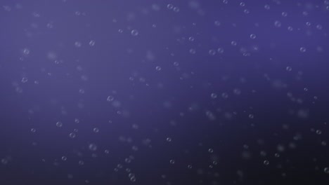 abstract bubbles on purple gradient background