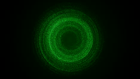 fondo abstracto con partículas de rotación