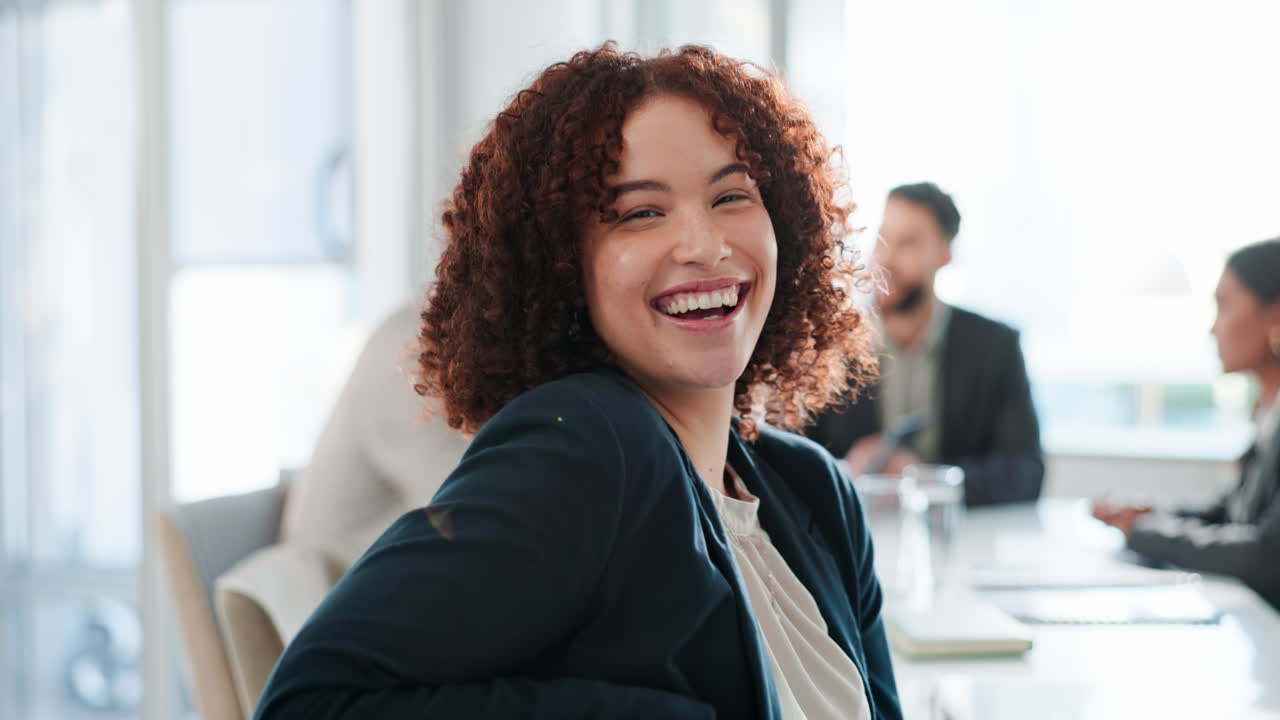 Professional Businesswoman in a Meeting