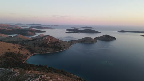 Paradiesischer-Inselarchipel,-Nationalpark-Kornati,-Kroatien