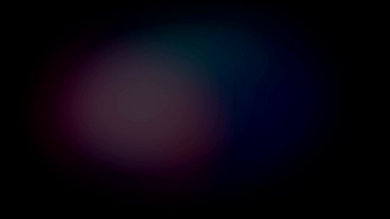 빛나고 움직이는 그라디언트와 함께 추상적인 파란색 배경