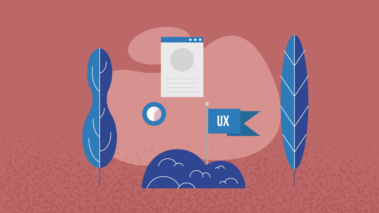 ilustración de diseño ux