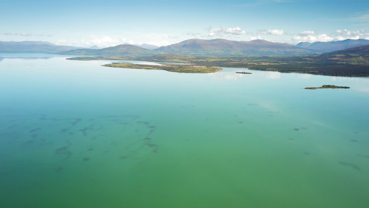 Dezadeash Lake in south West Yukon