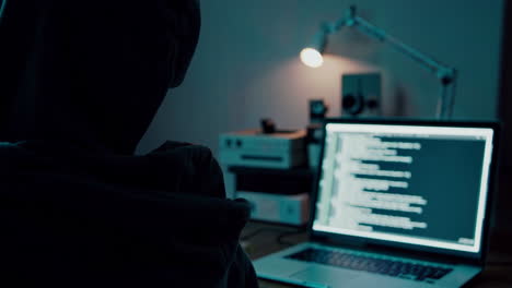 programmer coding late at night