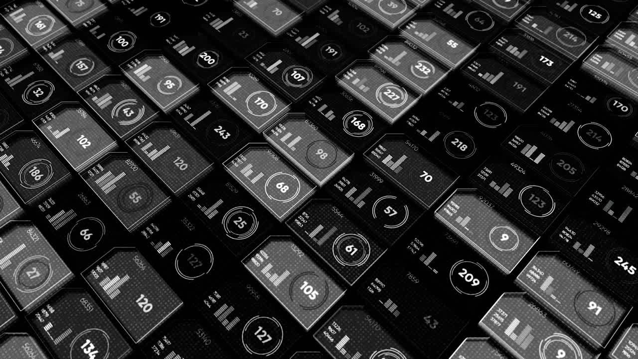 Abstract Data Visualization Interface