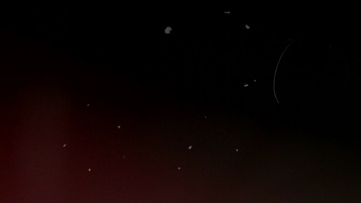 4K graphic video Dust Scratches .Creating an Old Film Look and Broken VHS Glitch Effects