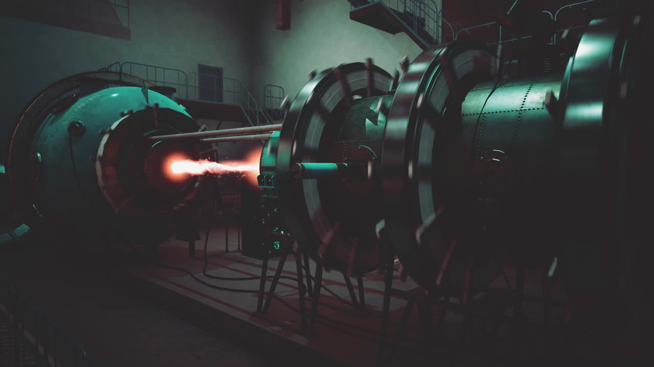 modelo de una central nuclear